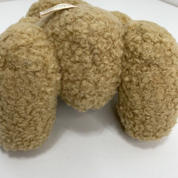 Rare Elizabeth Arden Plush Teddy Bear Tight Knit Seated 10” Classic - Picture 4 of 5